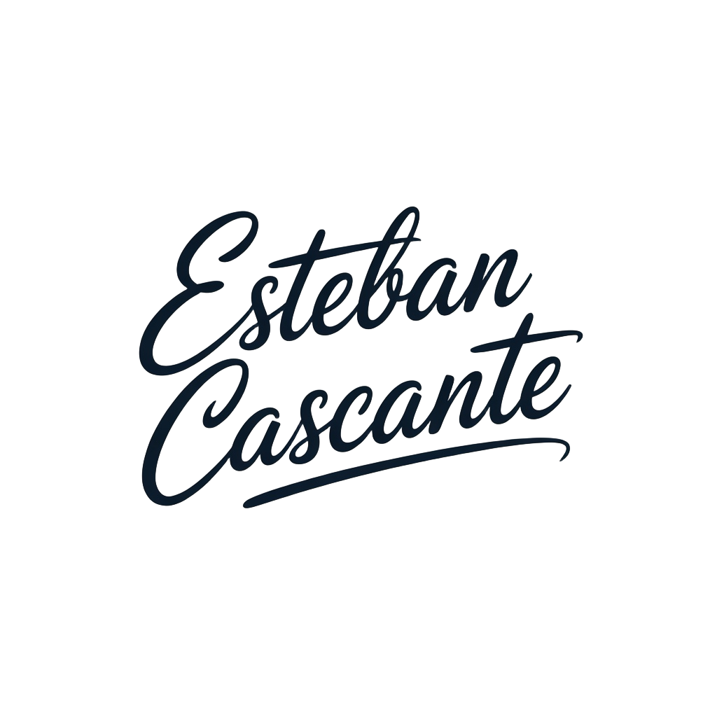 Esteban Cascante signature